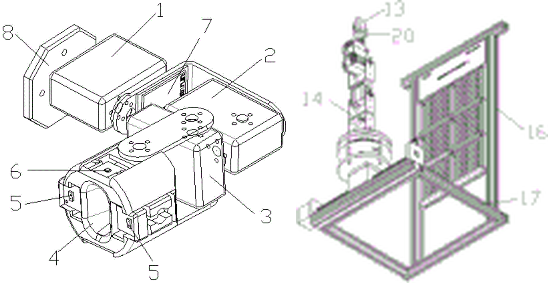 Unmanned Automobile Automatic Charging System patent figures